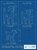 Custom Pet 3D Model 6 Inch